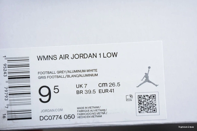 HYPE DC0774-050 Blue Jordan Low 1 University (W) 0801